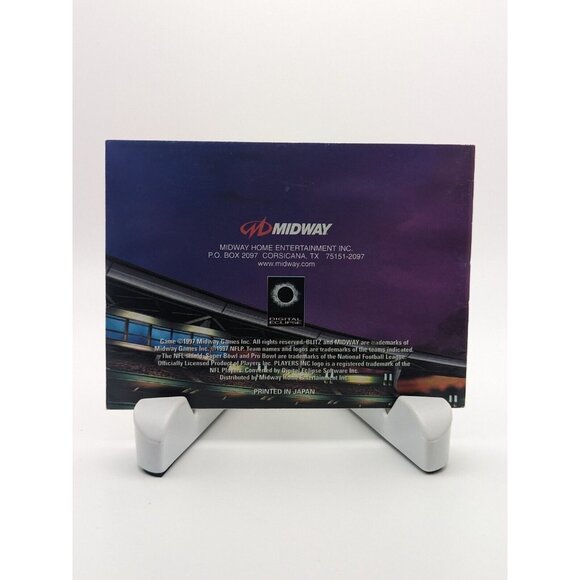 NFL Blitz Nintendo Game Boy Color (Nintendo 64, 1997) Manual Only - Picture 2 of 6